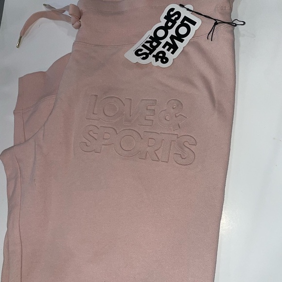 Love & Sports Pink Joggers - Picture 3 of 4